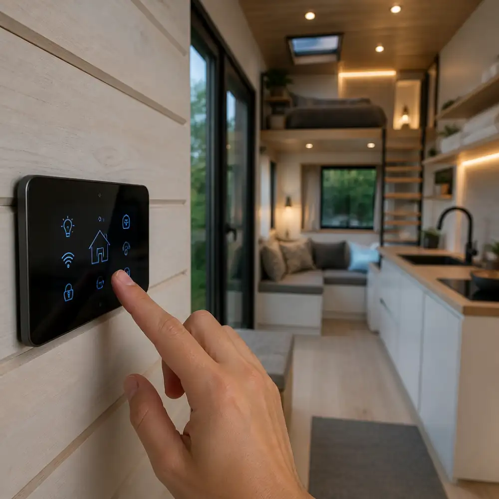 tiny house interiér