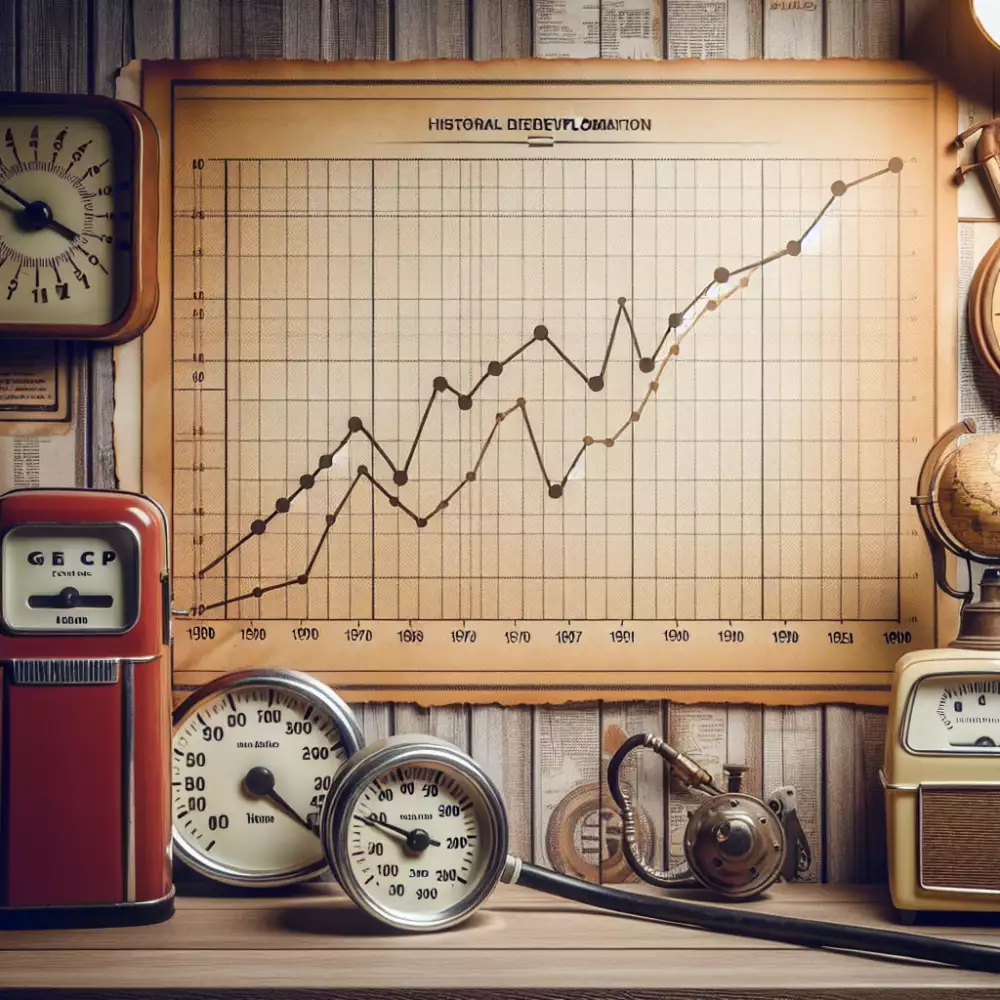 vývoj ceny benzínu od roku 1970 -1990